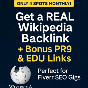 Resell a Powerful Wikipedia Backlink – High-Authority SEO Boost for Your Clients